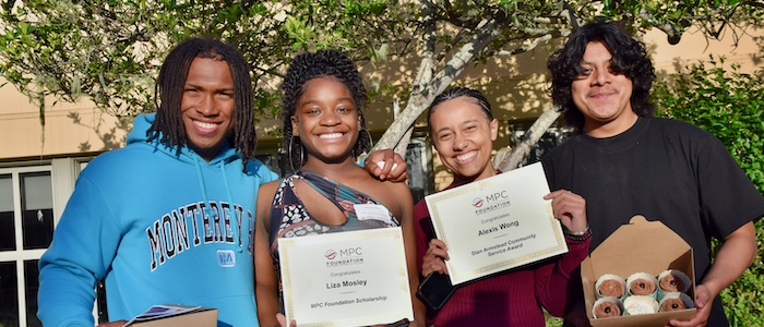 Students at Scholarship Ceremony 