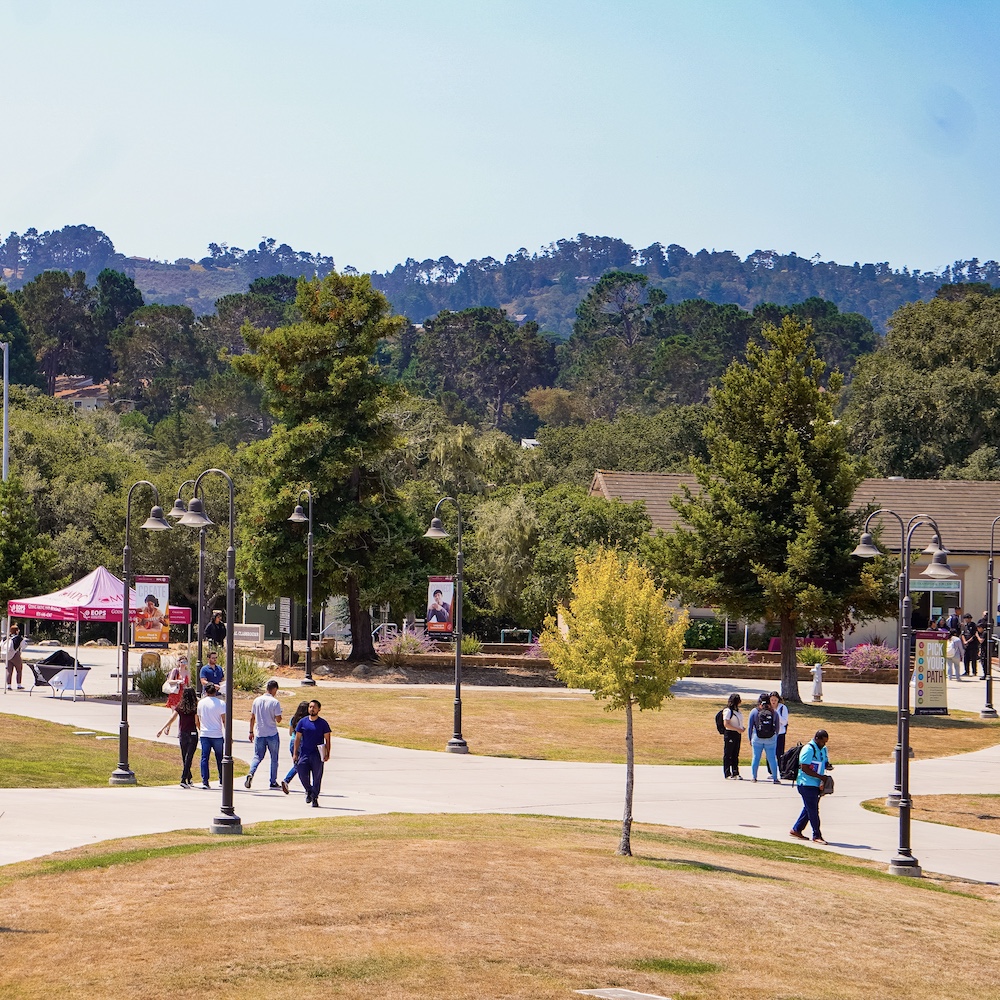 Aerial View of MPC's Monterey Campus Softball Field